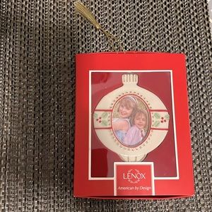 Vintage Lenox Photo Frame Ornament